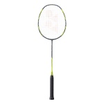 Yonex Badmintonschläger ARC Saber 7 Play (ausgewogen, flexibel) grau/gelb - besaitet -